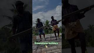 Greenstone stone builders🏡8129232677 Erayamcodu site concrete greenstonebuilders keralahomedesign [upl. by Narmis]