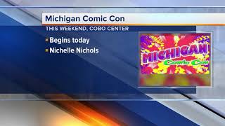 Michigan Comic Con taking over Cobo Center [upl. by Diaz]