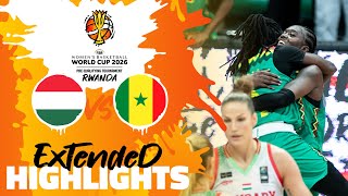 Hungary 🇭🇺 vs Senegal 🇸🇳  Highlights  FIBAWWC 2026 PreQualifying Tournament [upl. by Goodspeed366]