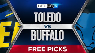 Toledo vs Buffalo  College Football Week 7 Predictions Picks and Best Bets [upl. by Wiencke]