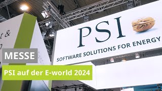 PSI mit energiewirtschaftlichen Softwarelösungen auf der Eworld 2024 engl subtitles [upl. by Etnad458]