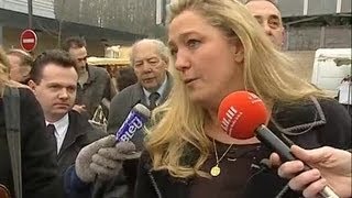 Campagne électorale FN  Marine LE PEN avec ou sans son père [upl. by Palocz337]