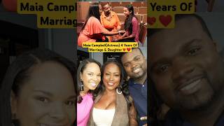 Maia Campbell 4 Years Of Marriage amp Daughter💘❤️actresshollywoodcouplegoalsmovie90sblacklove [upl. by Darleen]