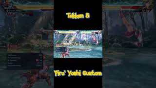 Watch Yoshi Char Hes Ard tekken8 yoshimitsu combo custom charizard pokemon [upl. by Nehttam308]