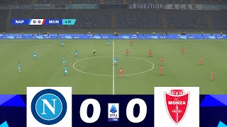 NapoliMonza 00  Serie A TIM 202324  Momenti salienti della partita [upl. by Corron271]