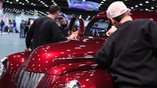 1940 Ford Checkered Past Wins 2013 Ridler Award at Detroit AutoRama [upl. by Aniaz]