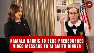 Kamala Harris skips Al Smith Dinner [upl. by Lesslie]