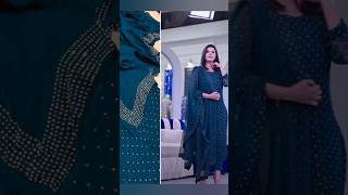 Viral Dress design  trendy stone work chiffon dress nidayasir dress viralvideo [upl. by Edithe]