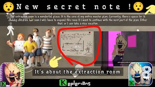 Ice Scream 8 new secret note from Ice Scream 1 😯 [upl. by Amando681]