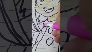 Uraraka Ochacomyhereoacademia drawing youtubeshorts [upl. by Ivy]