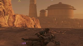 STAR WARS OUTLAWS JABBAS PALACE  Ubisoft Part 14 [upl. by Arabeila]