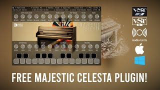 Majestic Celesta Free VST VST3 AU plugin [upl. by Chadabe]