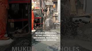 MUKUBA BOREHOLES 0963699999 Kitwe Copperbelt Zambia One of the Best Boreholes Drilling Company [upl. by Etnohc49]