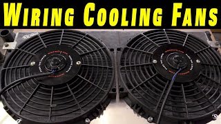 Electric Fan Install on a Hot Rod Step By Step [upl. by Petrine]