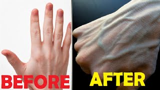 how to get veiny hands fast and permanently [upl. by Rudin]