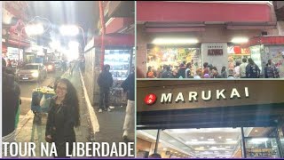 TOUR NA LIBERDADE  Mercadinhos na Liberdade SP  Empório AZUKI e MARUKAI ⛩ [upl. by Eca]