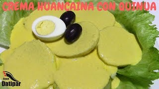 CREMA HUANCAINA CON QUINUA [upl. by Skill]