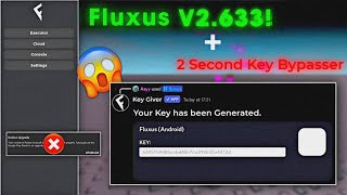 NEW  Fluxus Latest V633 Keyless Version 🔥  2 Second Get Key OP  Roblox Fluxus Mobile 2024 [upl. by Brittnee381]