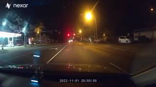 Nexar Beam GPS dash cam  night video [upl. by Annovad121]