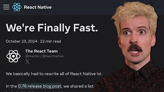 React Native Just Got 550 Faster [upl. by Bullough533]