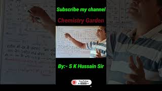 Periodicity in properties PT  Chemistry Garden  SK Hussain  important video  important topic [upl. by Cusick929]