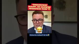 Jakubiak wyśmiewa legendarną odklejkę Hołowni D polityka polskapolityka humor viralshorts [upl. by Cart662]