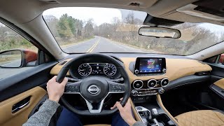 2024 Nissan Sentra SV  POV Walkaround and Test Drive ASMR [upl. by Brogle451]