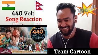 Team Cartoon  440 Volt  Song Reaction  Sundar VKT  Feat Yumi Balami amp Alis Rai [upl. by Anavoig]