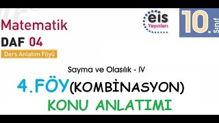 EİS 10 Mat DAF 4FöyKombinasyon Konu Anlatımı [upl. by Toomin]