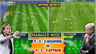 Formasi 433 Holding Fifa Mobile Vs Formasi 433 Attack Fifa Mobile Di Manager Mode Fifa 22 Mobile [upl. by Enomsed358]