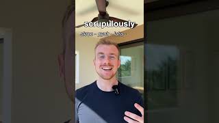 How to pronounce SCRUPULOUSLY in British English englishlearning clearpronunciation pronunciation [upl. by Ymme]