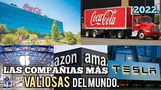 LAS EMPRESAS MÁS RICAS Y PODEROSAS DEL MUNDO 2022  LAS 10 EMPRESAS QUE DOMINAN EL MUNDO 2022 [upl. by Eilraep]