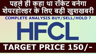 hfcl share latest news  hfcl latest news  hfcl share analysis  hfcl share news and target price [upl. by Sherrer]