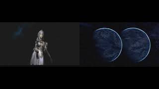 Xenoblade Chronicles Future Redeemed  Xenosaga III ENDING COMPARISON [upl. by Arbmahs]