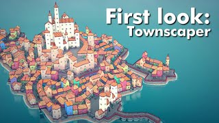 First Look Townscaper [upl. by Nilyam]