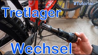 Tretlager knarzt😖 WAS TUN 🤯 Tretlager wechsel Tutorial  Max Reinhardt [upl. by Kier]