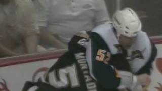 Craig Rivet vs Steve Montador Feb 2 2009 [upl. by Kammerer]