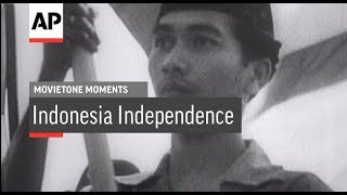 Indonesian Independence  1945  Movietone Moments  17 Aug 18 [upl. by Terena961]