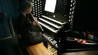 Bach e minor Sonata flute and organ at the same time [upl. by Akins]