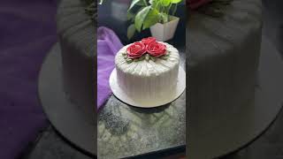 Simple lookshortsvideo cake ashortsviral cakerybyfiroza [upl. by Einitsed]