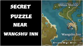 Genshin impact Secret puzzle near wangshu inn Location Guide [upl. by Ovatsug]