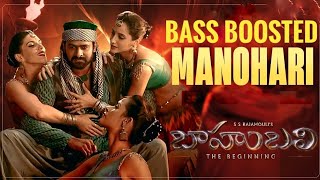 MANOHARI SONG BASS BOOSTED 🎧💥💥 [upl. by Neenaej]