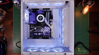 NZXT H7 Flow RGB 2024 PC build timelapse and showcase [upl. by Poppo]