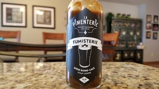 La Pimenterie quotFumisteriequot StoutCoffee Hot Sauce Review [upl. by Puritan748]