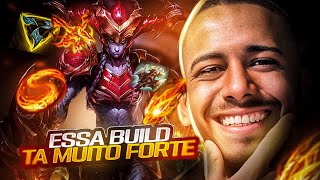 BUILD ATUALIZADA DA SHYVANA PRA NOVA SEASON SUBA DE ELO RAPIDO E FACIL  LoL Wild Rift [upl. by Casady]