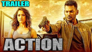 Action 2020 Official Trailer Hindi Dubbed  Vishal Tamannaah Aishwarya Lekshmi [upl. by Nosyt520]