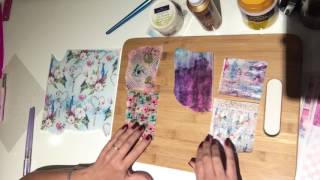 Mixed Media 3 methods to seal inkjet prints [upl. by Jenei]