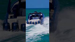 quotRolling Jsquot 2700HP 59 Tirranna Cigarette Boat wstunning water visuals last week  Haulover Inlet [upl. by Dnomayd10]