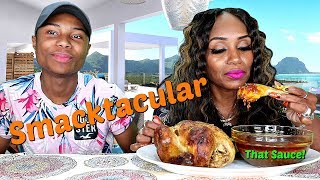 Rotisserie Chicken Mukbang [upl. by Grati501]