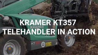 Kramer KT357 telehandler in action [upl. by Pearman]